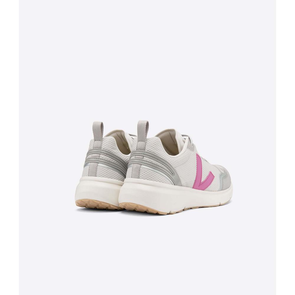 Women's Veja CONDOR 2 ALVEOMESH Shoes Grey/Pink | SG 496AHK